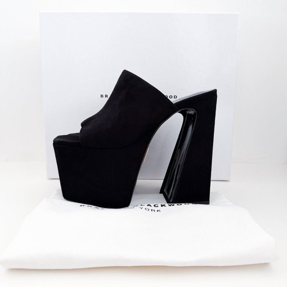Brandon Blackwood Harlo Mule Platform Sandal
